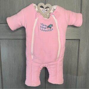 Baby Merlin’s Magic Sleepsuit Pink Fleece Small 3-6 Months Weighted Sleep Sack